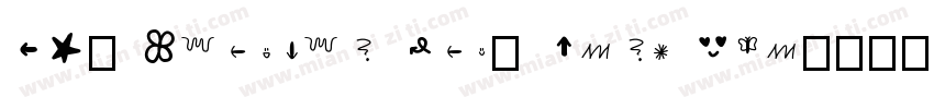 IS0 Zeichen Lid1 Font Pro字体转换